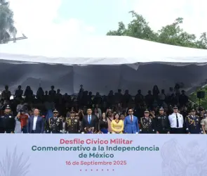 Guadalajara celebra desfile del 16 de septiembre sin Pablo Lemus