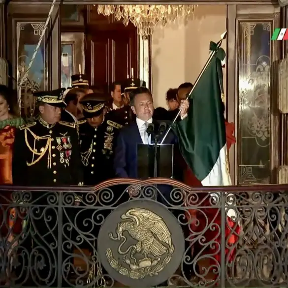 Pablo Lemus da su primer Grito de Independencia en Jalisco ante miles de tapatíos