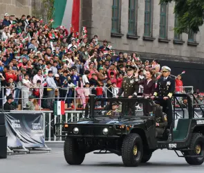 Sheinbaum al mando: su primer Desfile Militar marcado por la fuerza femenina, en fotos