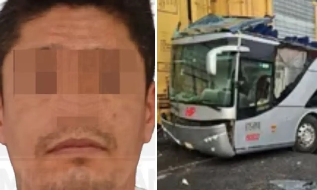  El accidente entre un autobús de pasajeros y un tren, que dejó al menos 10 personas sin vida. 