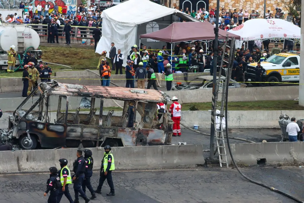 Explosión de pipa en Iztapalapa Cuartoscuro