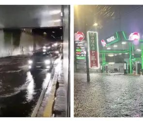 Lluvias intensas azotan la CDMX: inundaciones y retrasos en el metro