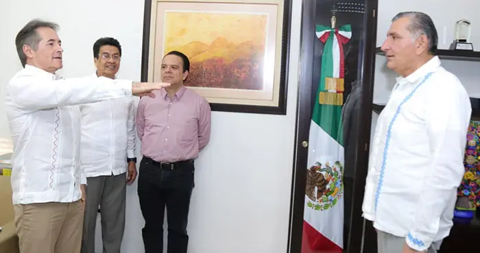 Hernán Bermúdez Requena fue el secretario de Seguridad de Adán Augusto López. X.