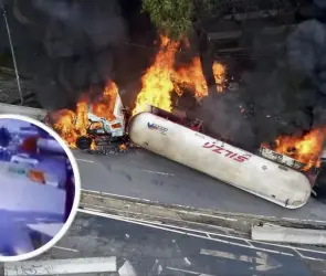 Dan a conocer video inédito de la pipa momentos antes de la catástrofe en Iztapalapa