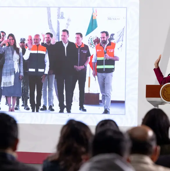 Sheinbaum y Libia García dan banderazo a obras del tren que pasará por Guanajuato