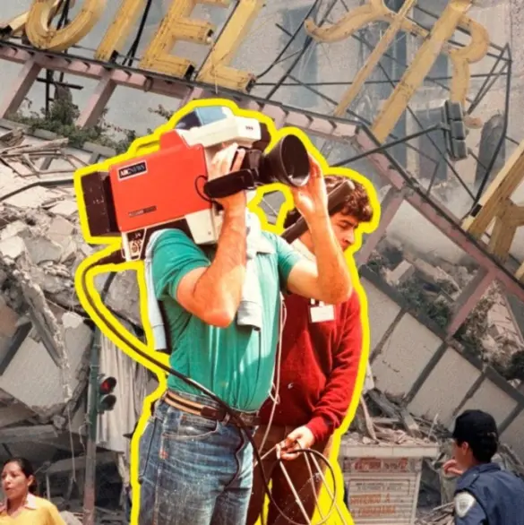 Se cayó México: Jaime Casillas, camarógrafo que documentó el terremoto de 1985