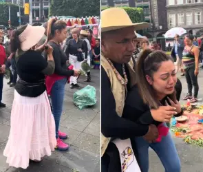 La señora me decía: enfócate en mi voz´": Mujer colapsa durante  "limpia" en el Centro Histórico