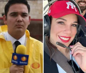 Exesposo de Débora Estrella reportó en vivo el accidente sin saber que ella viajaba en la avioneta