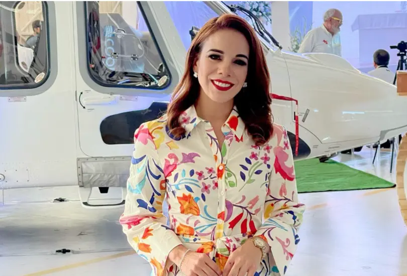 La publicación fue geolocalizada en el Aeropuerto Internacional del Norte, en Apodaca, desde donde partió la aeronave.