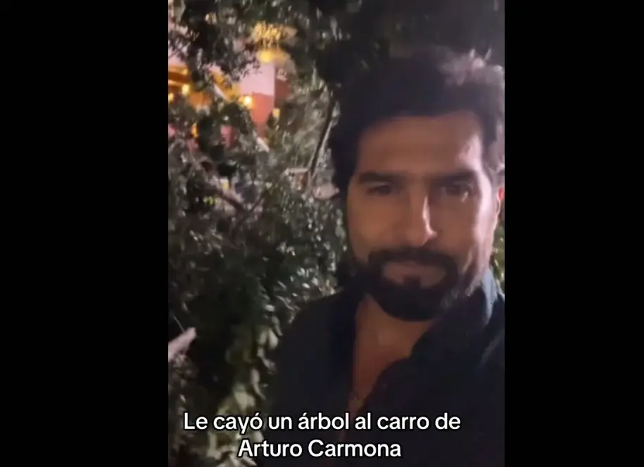 Arturo Carmona sale ileso Redes sociales