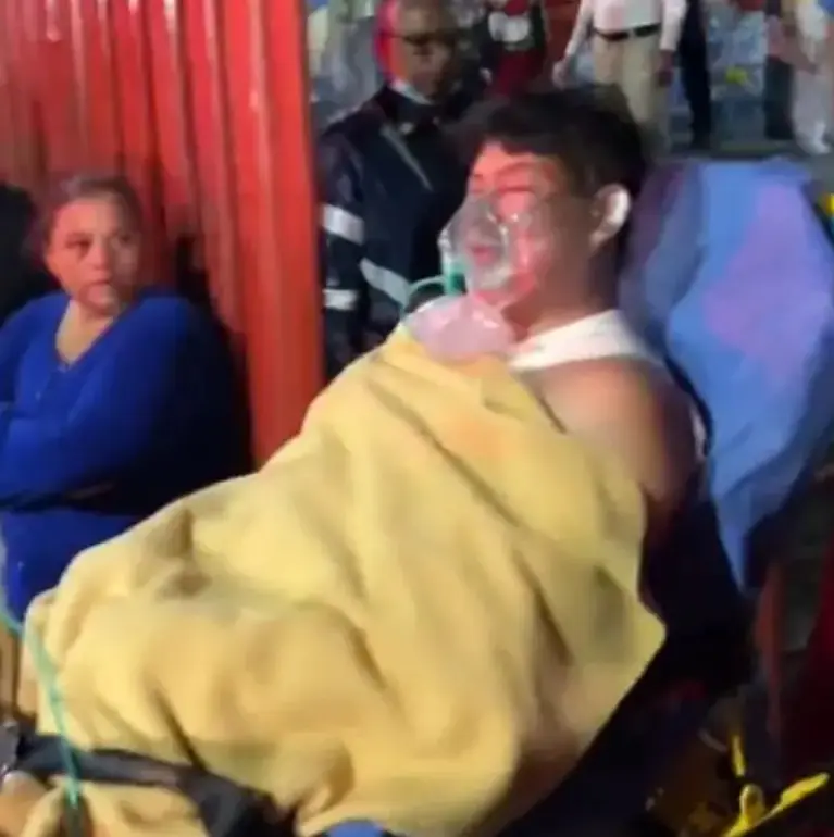 El estado de salud de Kevin es reservado. Especial.