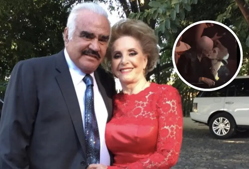 Doña Cuquita con misterioso hombre