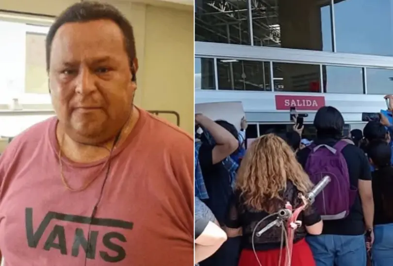 Alrededor de las 11 de la mañana, la marcha salió de La Concha rumbo a HEB.