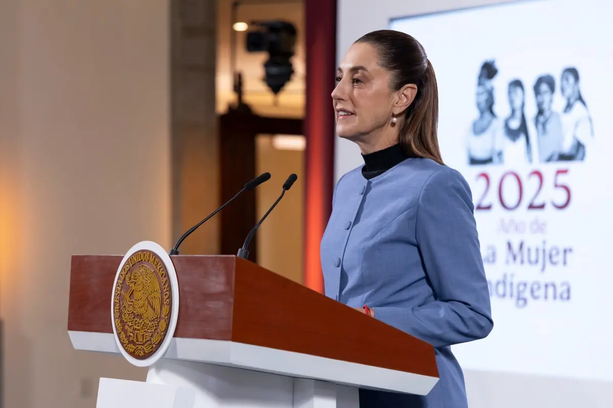 Sheinbaum lamentó el conflicto entre Israel y Palestina. Presidencia.