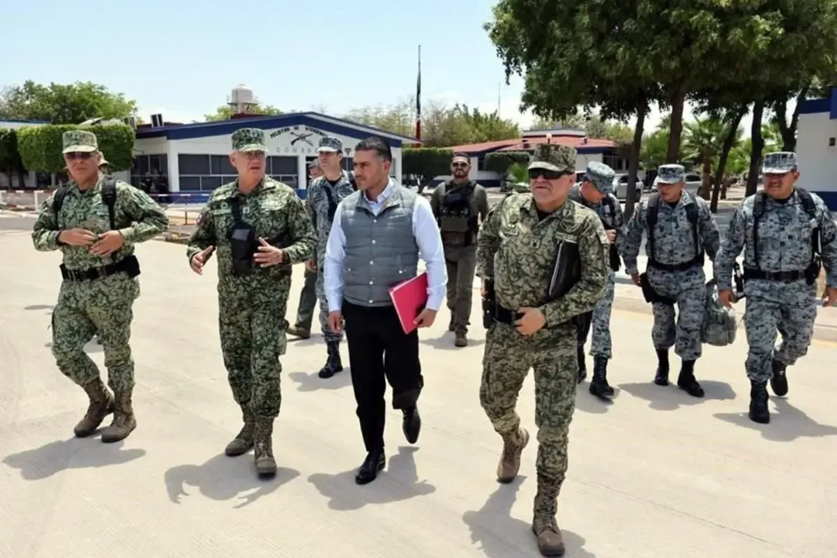García Harfuch en Culiacán, Sinaloa. Especial