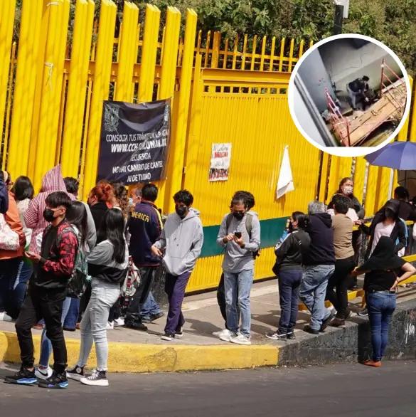 Pasó una tragedia: Filtran desgarrador mensaje de maestra del CCH Sur alertando a alumnos sobre atentado
