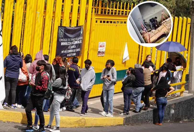 Maestra alerta a estudiantes con audio de WhatsApp.