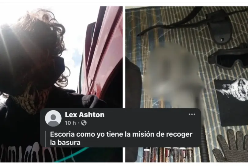 Lex Ashton: el presunto agresor del CCH Sur, habría anunciado el ataque en redes