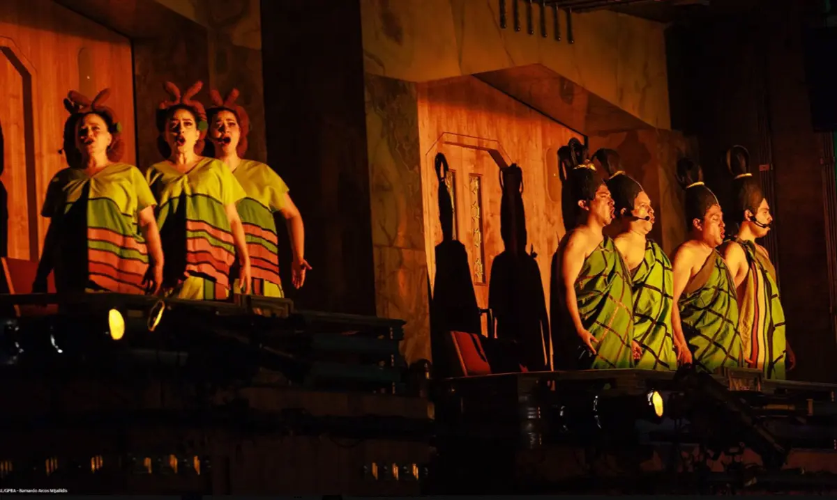 También participará el coro del Ballet Folklórico de México de Amalia Hernández. X.