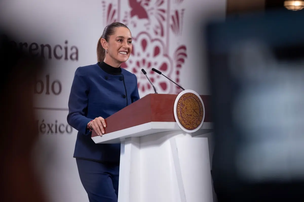 Sheinbaum negó ser parte del M19. Presidencia.