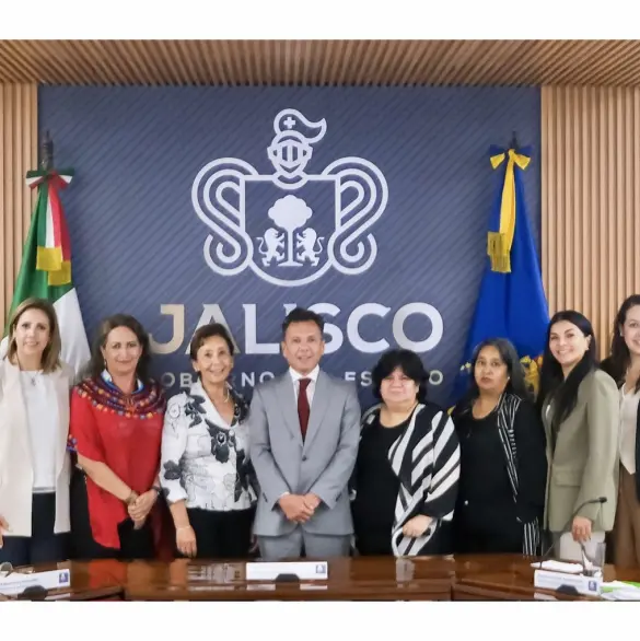 Lemus se reúne con colectivos en Jalisco para frenar la violencia contra las mujeres