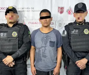 Marvin Barrientos se fugó del Reclusorio Oriente y fue a pedir dinero a su abuelita; lo detuvieron con dosis de droga