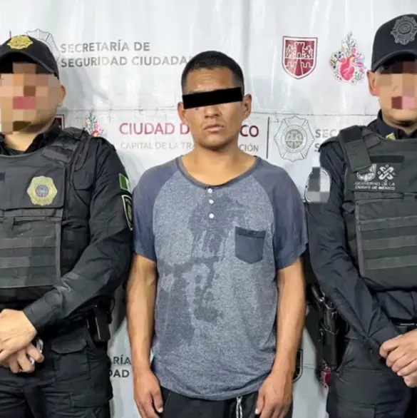 Marvin Barrientos se fugó del Reclusorio Oriente y fue a pedir dinero a su abuelita; lo detuvieron con dosis de droga
