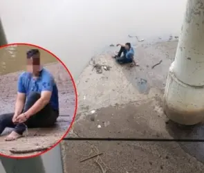 Lo secuestran y lo lanzan atado desde un puente en Culiacán