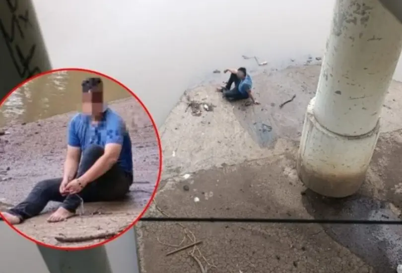 El joven consiguió liberarse de sus ataduras y sobrevivir hasta recibir auxilio.