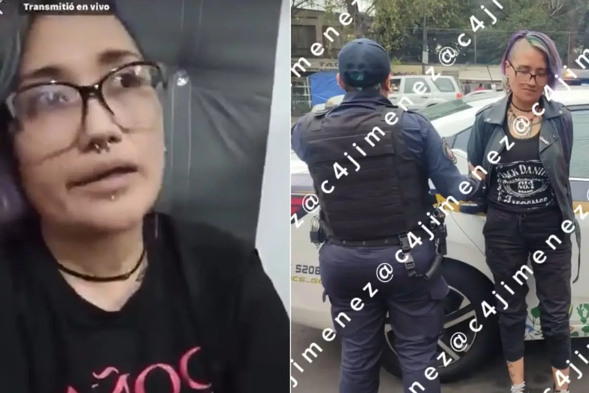  Lady Patadas justifica agresión a policía por ataque de estrés 