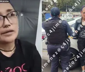 "C4 se metió en un pedot*": Lady Patadas justifica agresión a policía por ataque de estrés