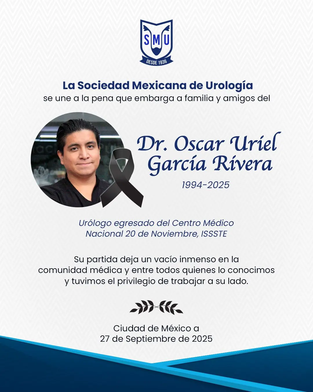 Muere Oscar Uriel García Rivera Especial