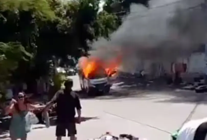 Un grupo armado interceptó una camioneta Urvan en la ruta Chilpancingo-Amojileca.
