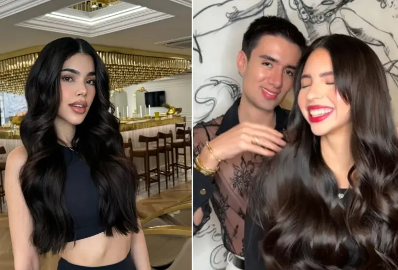 Ángela Aguilar y Kenia Os: la clientela VIP del estilista Miguel de la Mora