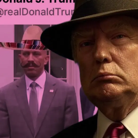Trump usa IA con estereotipos mexicanos para atacar a demócratas