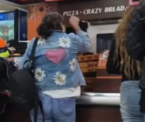 "Servicio de mierd*": clienta explota contra empleada de Little Caesars