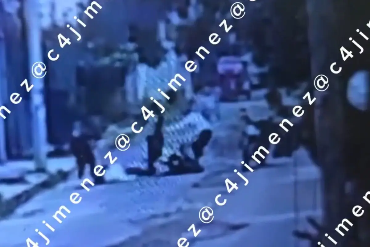  Video revela cómo asesinaron al jefe policiaco de Tlatelolco en Chalco 