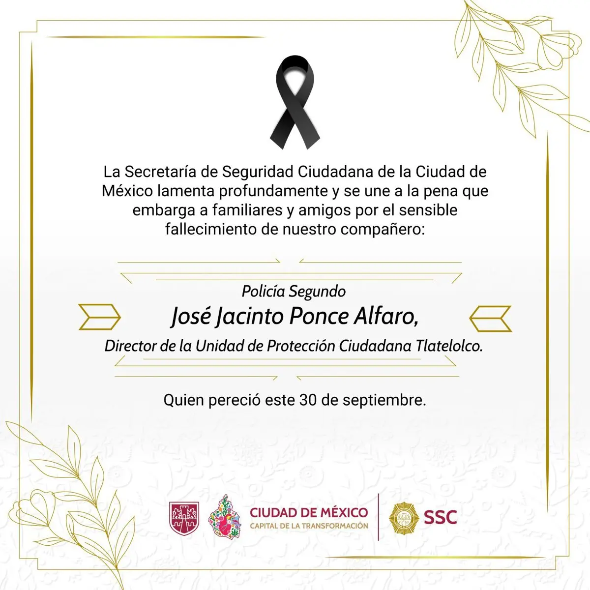 José Jacinto Ponce Alfaro, fue asesinado a balazos en el municipio de Chalco PabloVazC