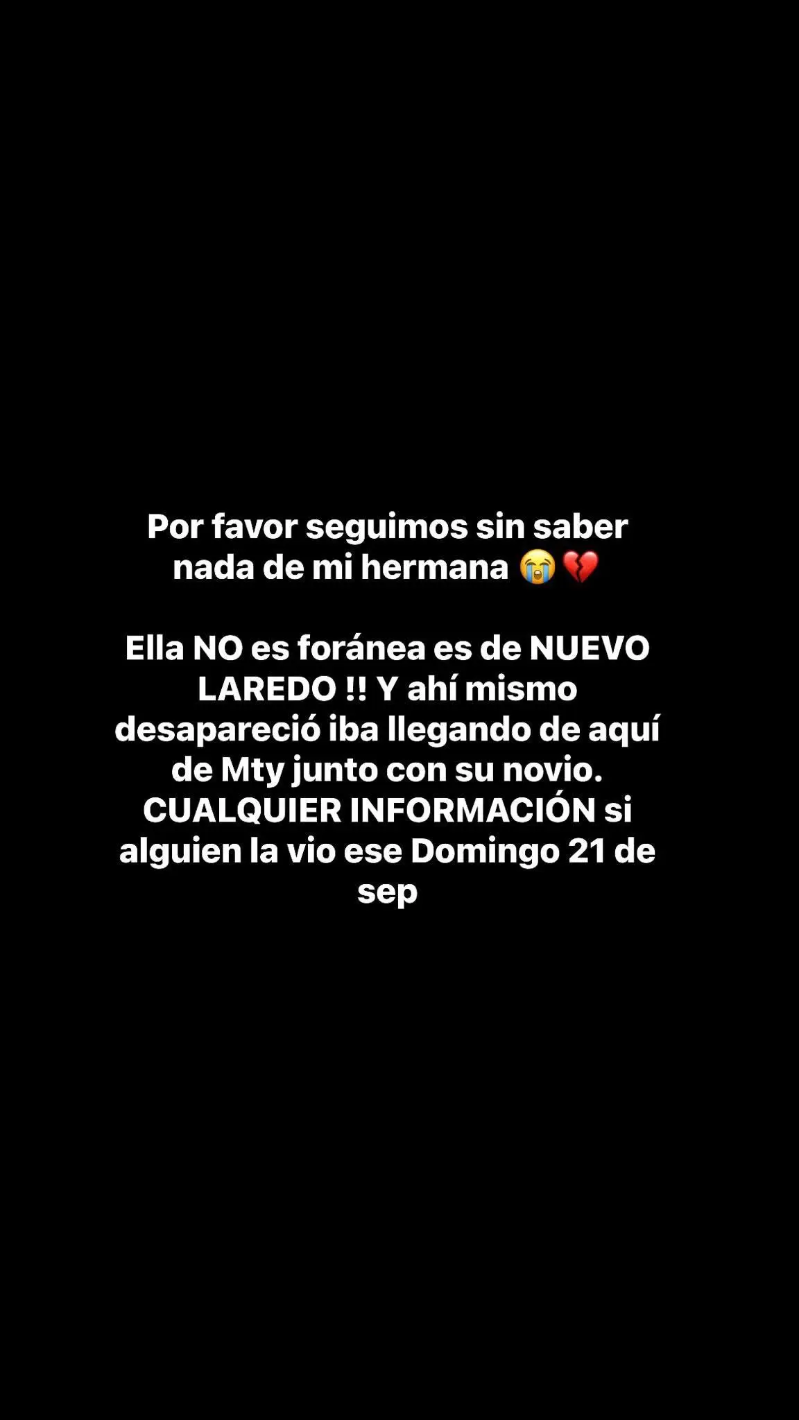 Reportan desaparición de la influencer Ana Daniela Mosqueda Gutiérrez Miranda Mosqueda