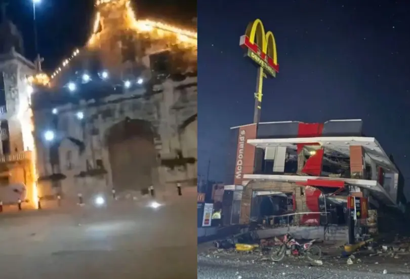 Terremoto de 6.9 deja más de 100 heridos en Filipinas.