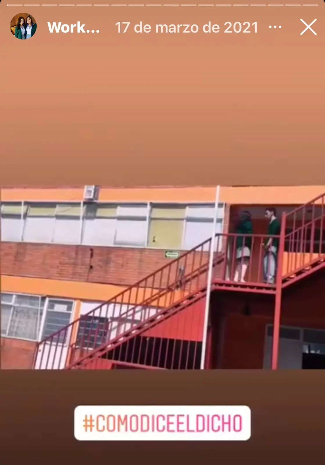 Marina en Como dice el dicho Instagram
