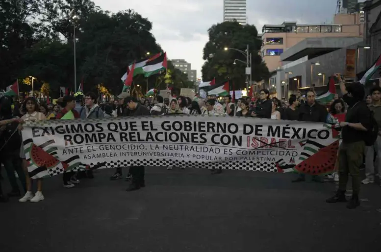 Protesta en la CDMX. Especial