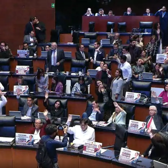 Senado aprueba reforma a la Ley de Amparo enviada por Sheinbaum; pasa a la Cámara de Diputados