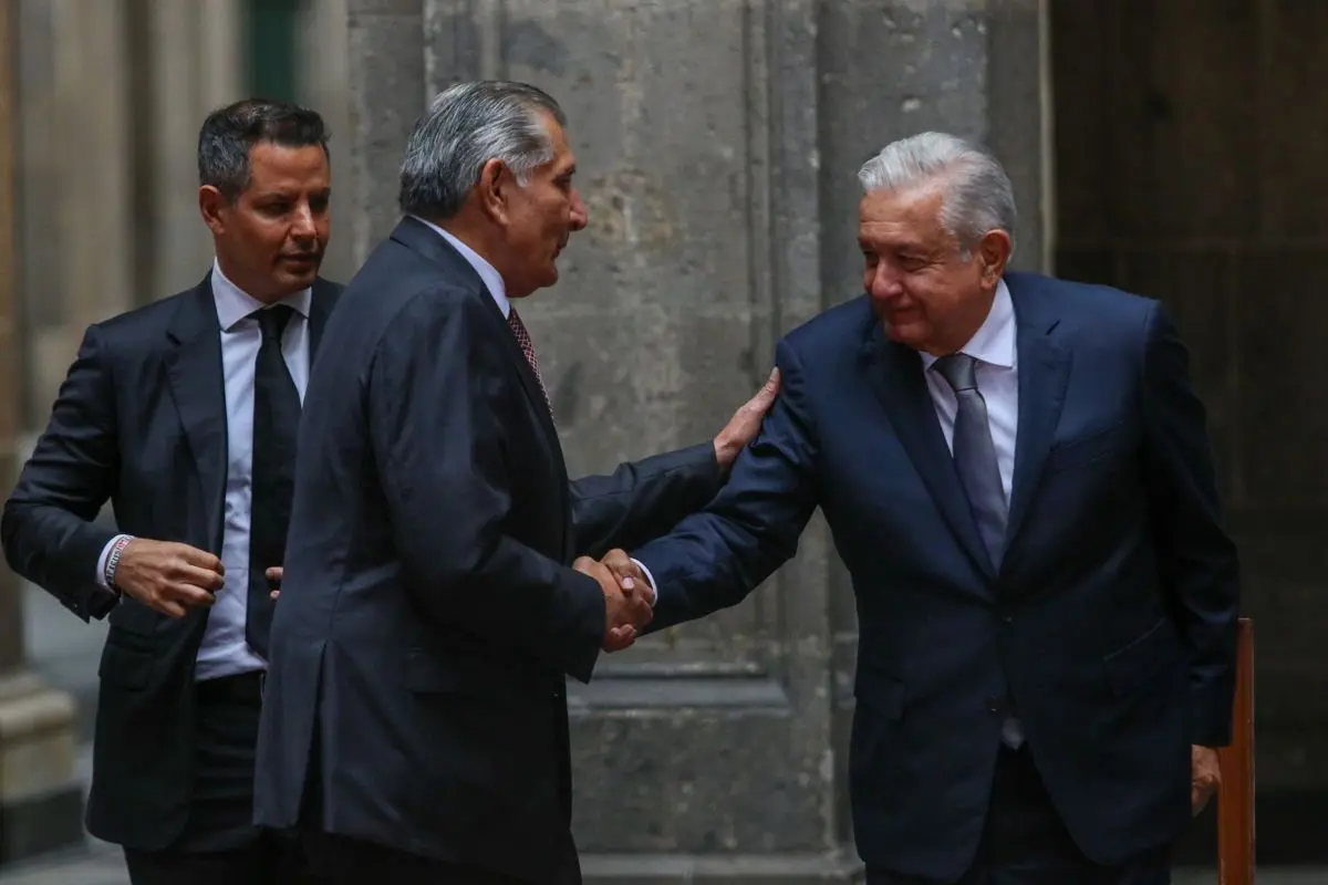 Adán Augusto López y AMLO sostienen una buena relación. Cuartoscuro.