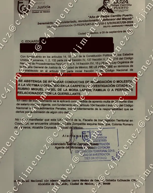 Micky Hair habría puesto una denuncia en contra de Eduardo, pero esté le debía millones de pesos. Especial