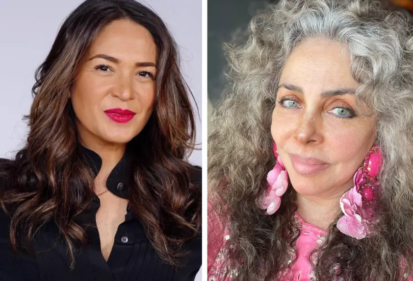 Yolanda Andrade y Verónica Castro