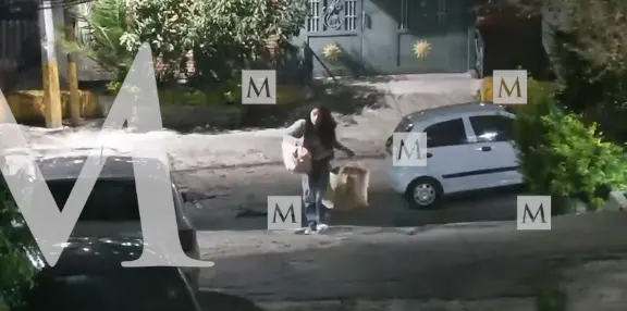 La familia de la menor desmintió de inmediato la autenticidad del material. Captura de pantalla video Milenio.