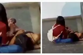 Mujer da a luz en las escaleras de un hospital por falta de atención médica: "Pónselo en el pecho"