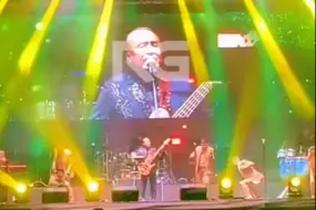 Atacan a balazos a Agua Marina en pleno concierto: el momento de terror quedó grabado