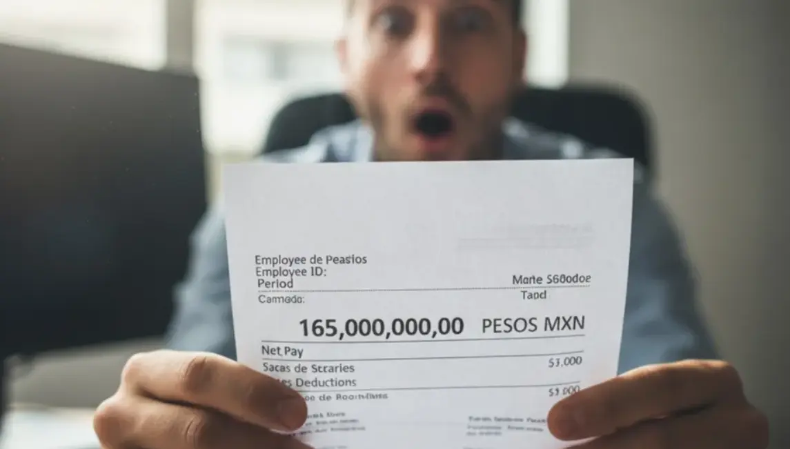 Gracias a que pudo comprobar que se trató de un error administrativo. el trabajador logró quedarse los 3 millones de pesos. Especial